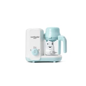 Processador de Alimentos NutriBullet Baby Steam + Blend branco/azul