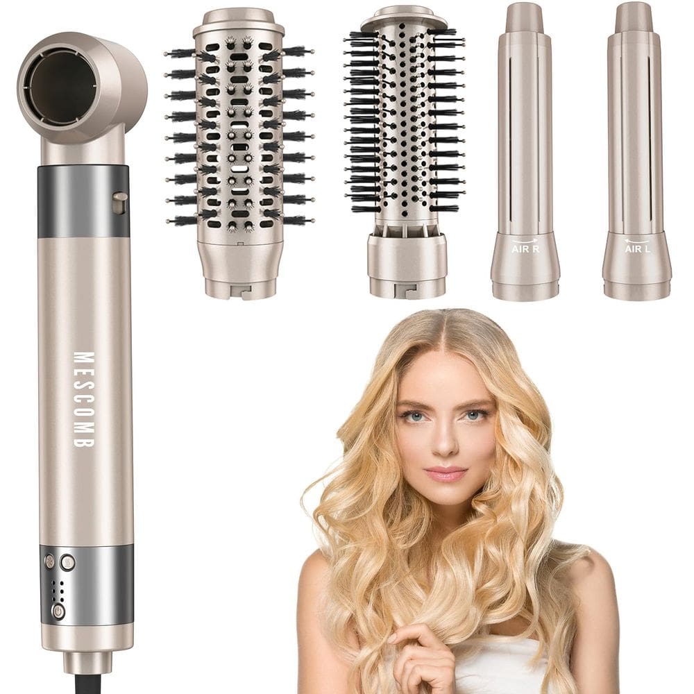 Escova de secador de cabelo MESCOMB 5 em 1 110.000 RPM de alta velocidade