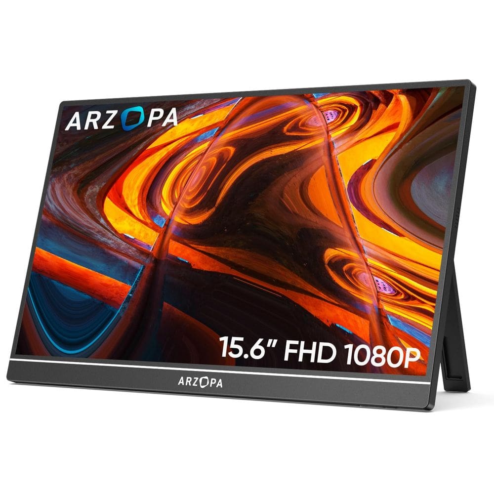 Monitor portátil ARZOPA A1 15,6" FHD 1080P IPS USB C/HDMI