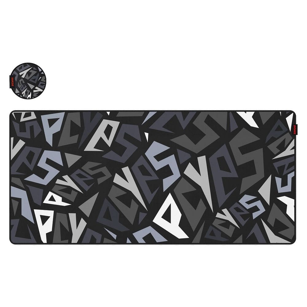 Mouse PAD Gamer PCYES Signature EXTENDED BLACK Vulcan - 900 X 420 - PMS90X42BV
