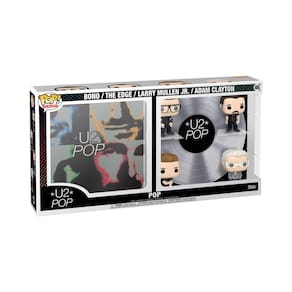 Funko Pop! Álbuns de luxo U2 Pop Bono The Edge Larry Mullen Jr Adam Clayton