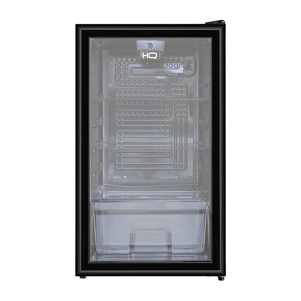 Frigobar Expositor ical Hq Vidro Duplo 95 Litros Preto127VHQ-95FBPV