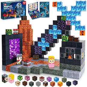 Blocos magnéticos GraceDuck 150 unidades Dark Castle Sword World