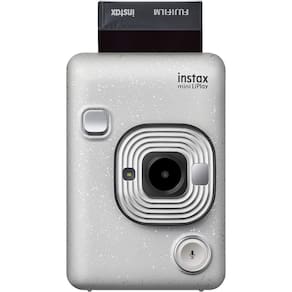 Câmera instax Fujifilm Instax Mini Liplay híbrida branca