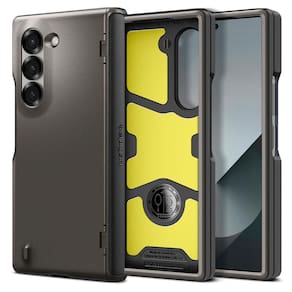 Capa Spigen Slim Armor Pro para Galaxy Z Fold 6 Gunmetal