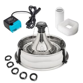 Fonte para animais de estimação PetSafe Drinkwell em aço inoxidável 360 3,8 L