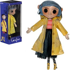 Figura de ação KOBOSY NECA Coraline The Movie 10 Prop Replica
