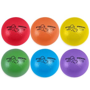 Conjunto de Dodgeball Champion Sports Rhino Skin Basic, 6 bolas