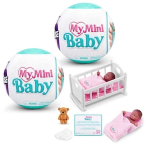 Toy 5 Surprise My Mini Baby Series 1 (pacote com 2) ZURU para meninas
