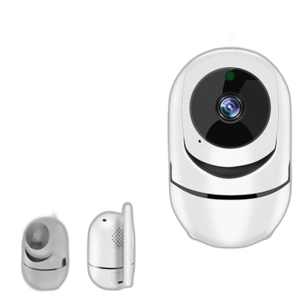 Câmera Ip Wifi Hd Áudio Visão Noturna Sensor Movimento
