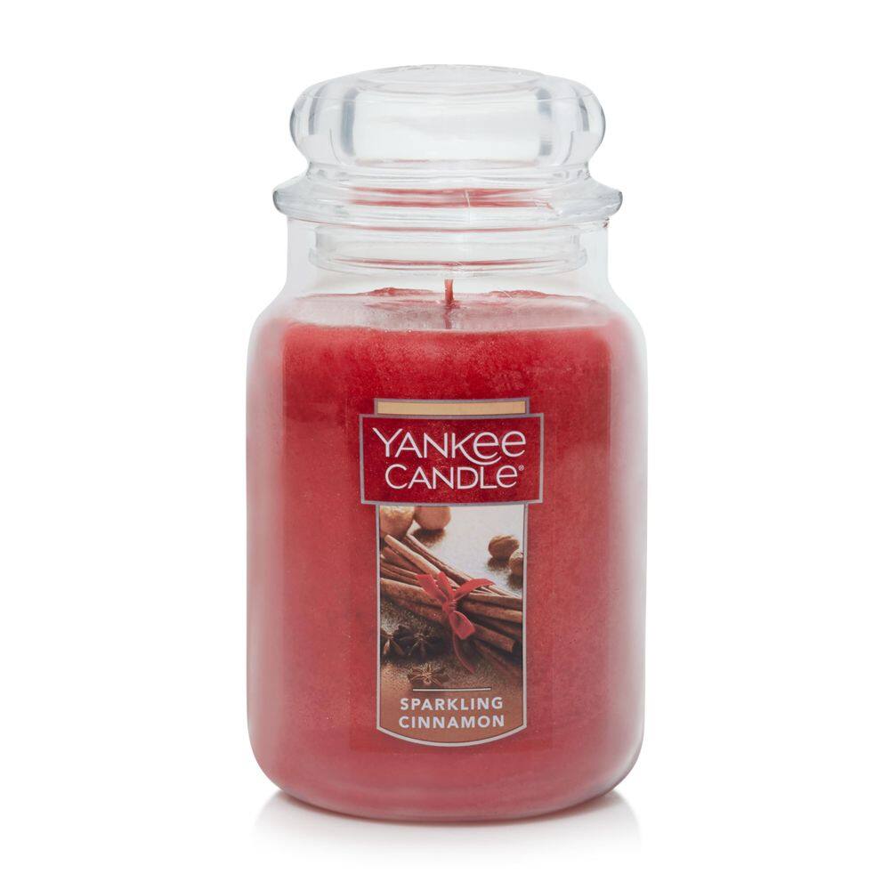Vela Yankee Candle Espumante com Canela Perfumada 650 ml