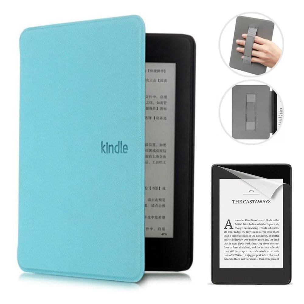 Case C Elástico Para Kindle Paperwhite 12 Sa568B + Película