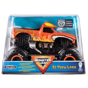 Toy Monster Truck Monster Jam El Toro Loco em escala 1:24