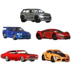 Pacote Toy Hot Wheels Premium Cars Fast & Furious HJC15