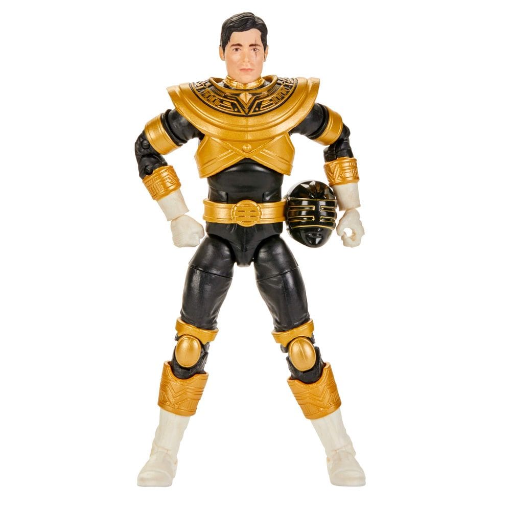 Boneco de ação Power Rangers Lightning Collection Zeo Gold 15cm