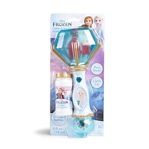 Bubble Wand Musical Kids Disney Frozen Elsa com luz