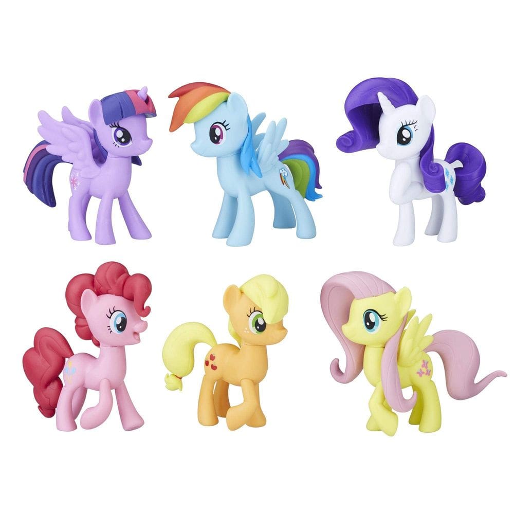 Toy My Little Pony A amizade é mágica Conheça The Mane 6