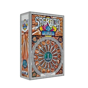 Jogo de tabuleiro Sagrada Life Expansion - 1-4 jogadores com mais de 10 anos