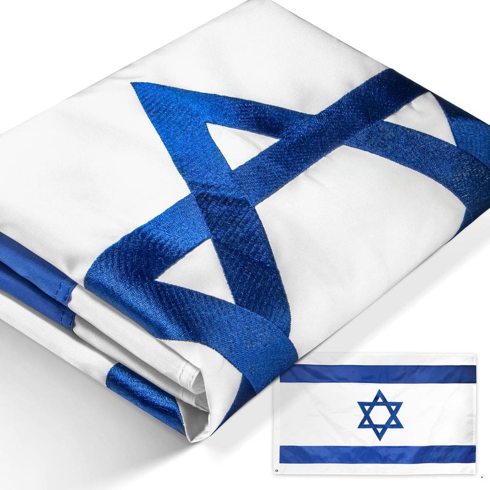 Bandeira Anley EverStrong Series Israel 90x150cm Nylon resistente