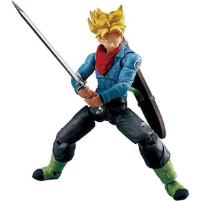 Boneco de ação Bandai America Dragon Ball Super Trunks de 5 polegadas