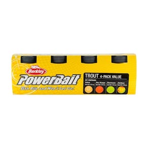 Pacote com 4 iscas para massa de truta Berkley PowerBait
