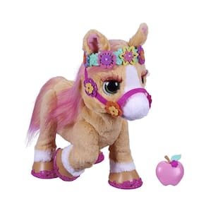 Brinquedo FurReal Cinnamon My Stylin` Pony de 14 polegadas para crianças a partir de 4 anos