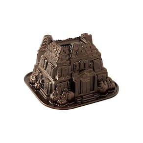 Mansão assombrada Bundt Pan Nordic Ware, capacidade de 2,4 L