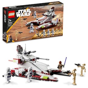 Tanque de combate LEGO Star Wars Republic de brinquedo 75342