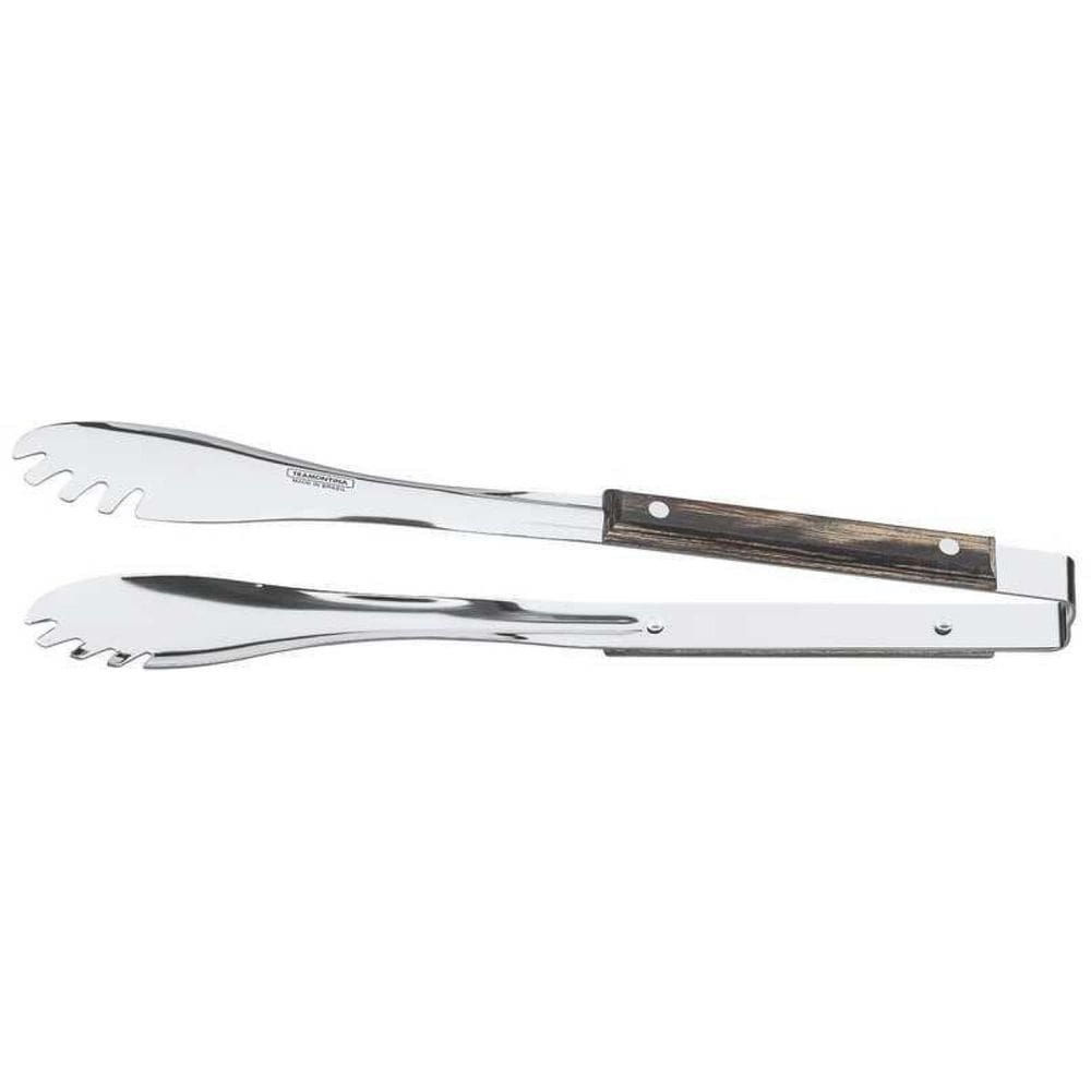 Pegador de Carne Aço Inox 40 cm Tramontina Polywood Castanho