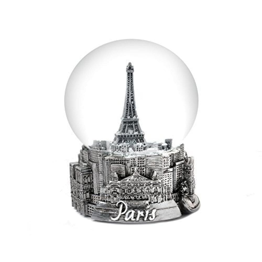 Globo de neve Zizo Paris França Torre Eiffel 65mm