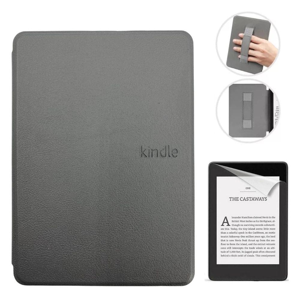 Case C Elástico Para Kindle Paperwhite 12 Sa568B + Película