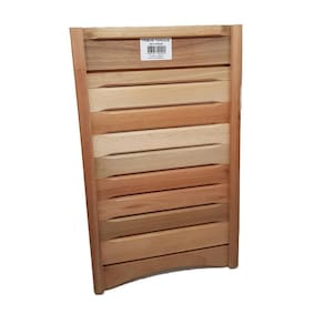 Esfregadeira Tabua Lavar Roupas Madeira Tratada Washboard