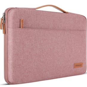 Capa para laptop DOMISO 17,3", resistente à água, rosa