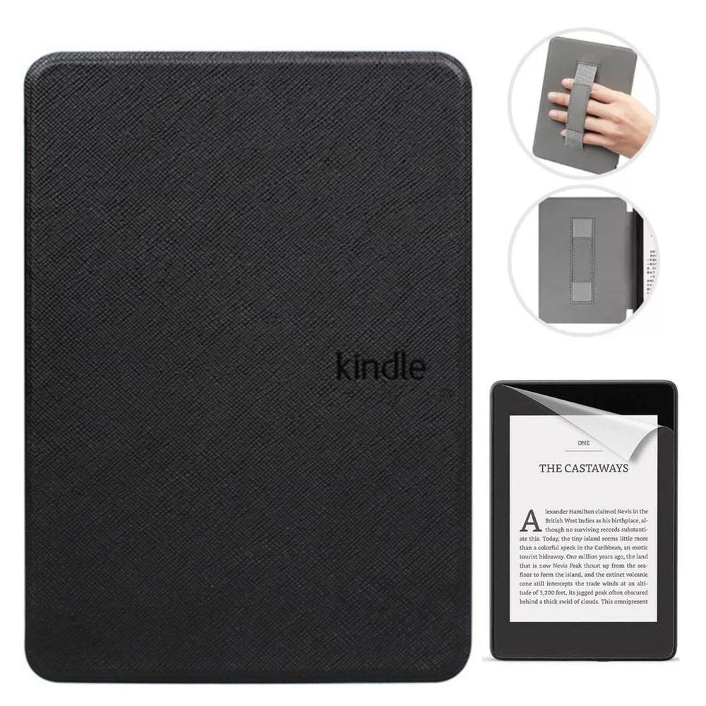 Case Magnética Alça Para Kindle 12 Geração Sa568B +Película
