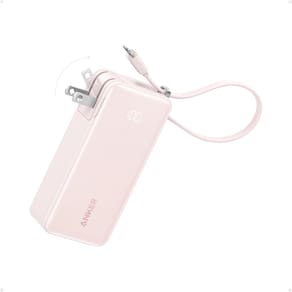 Banco de potência Anker Nano 3 em 1 de 10.000 mAh com cabo Lightning de 30 W