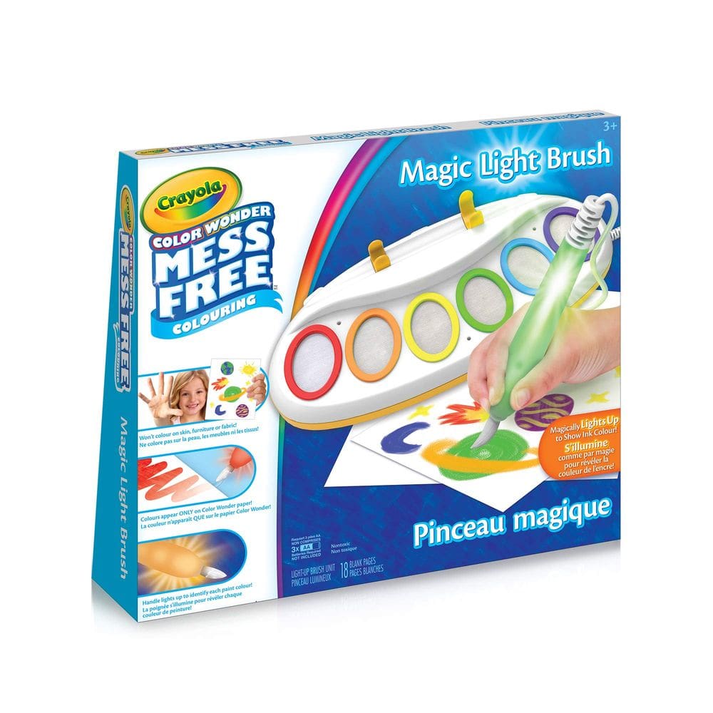 Conjunto de pintura Crayola Color Wonder Mess-Free Magic Light Brush