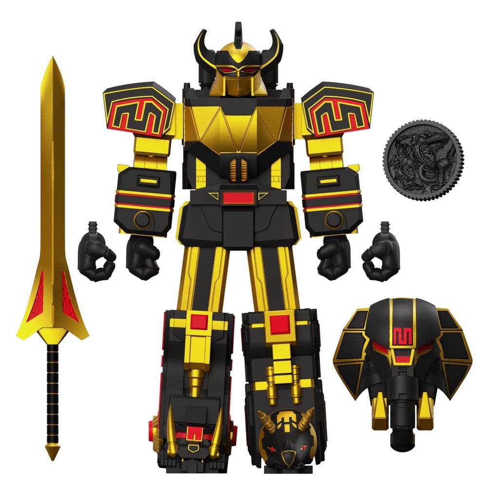 Boneco de ação Super7 Mighty Morphin Power Rangers Megazord