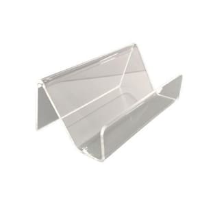 Display Suporte Porta Cartão De Visita Em Acrílico 2 Peças