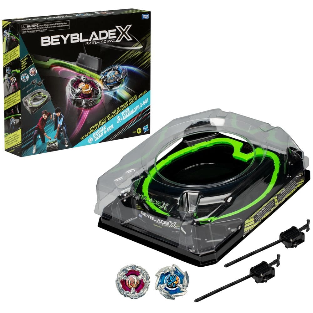Conjunto de batalha BEYBLADE X Xtreme com Beystadium Arena de 8 anos ou mais