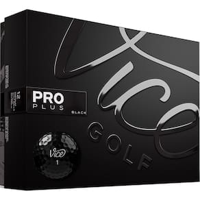 Bolas de golfe Vice Golf Limited Edition Pro Plus (pretas)