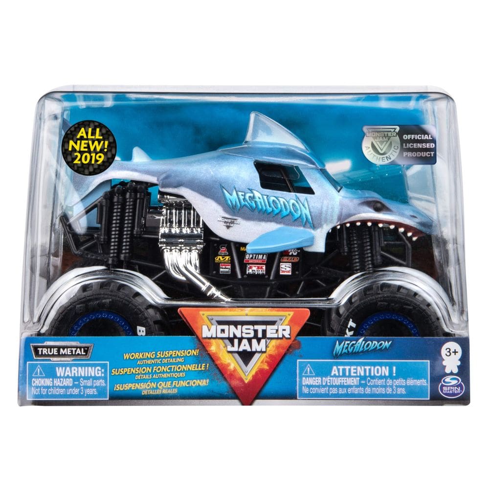 Toy Monster Truck Monster Jam Official Megladon em escala 1:24