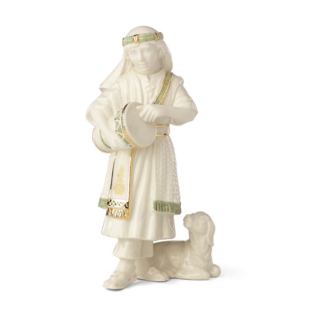 Estatueta Lenox First Blessing Nativity Drummer Boy 16cm