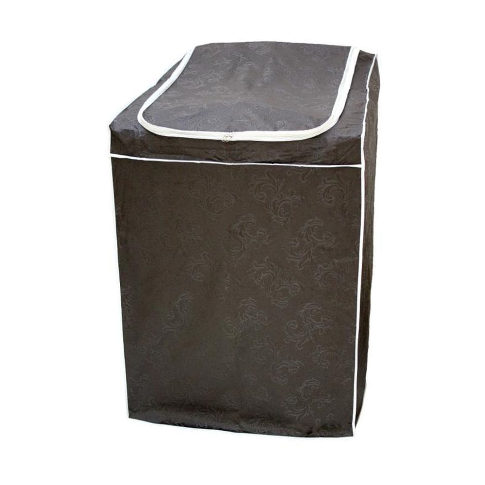 Capa Maquina De Lavar Com Zíper Electrolux Brastemp Marron