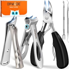 Conjunto 5 em 1 de cortadores de unhas DRMODE para idosos