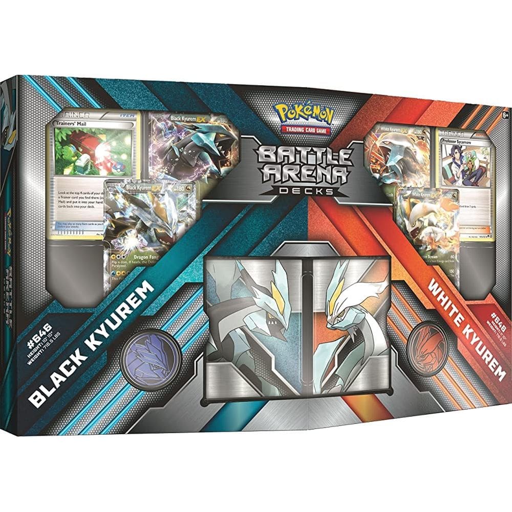 Decks do jogo de cartas colecionáveis Pokémon TCG Battle Arena