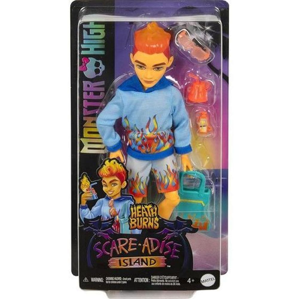 Monster High-ilha do terror heath MATTEL