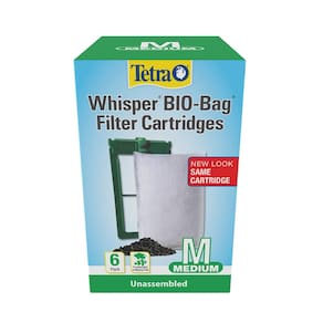 Cartuchos de filtro Tetra Whisper Bio-Bag para aquários