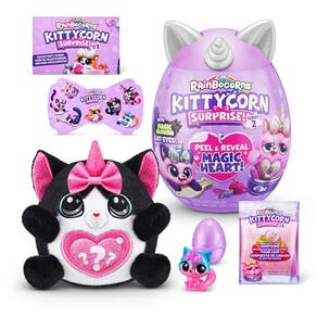 Animais de pelúcia Rainbocorns Kittycorn Surprise Series 2