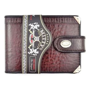 Carteira Masculina De Couro Mitty Romana Cafe - M21F