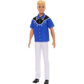 Boneca fashion Barbie Fashionistas Ken #226 com roupa ocidental